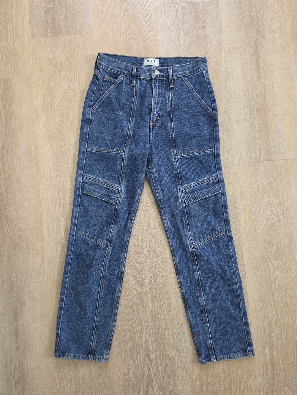 AGOLDE - Cooper Cargo Jeans - Regulation (Blue) size 25